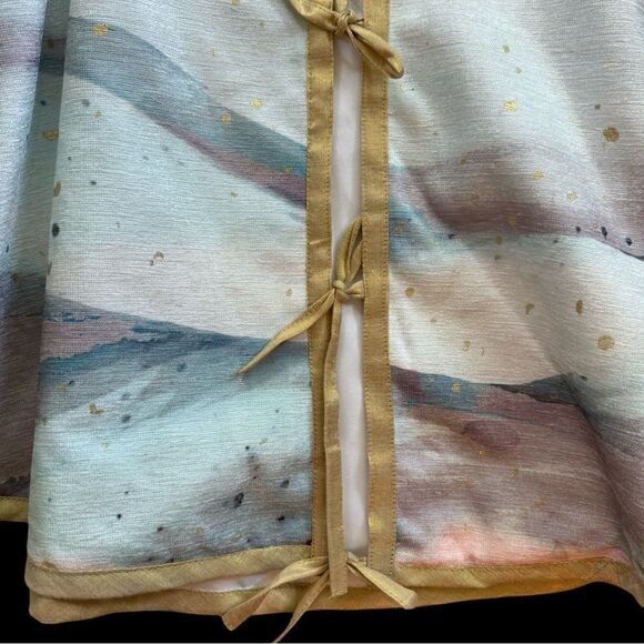 CYNTHIA ROWLEY New York “Hope Peace Joy” Christmas Tree Skirt 50” NWT - Picture 5 of 10